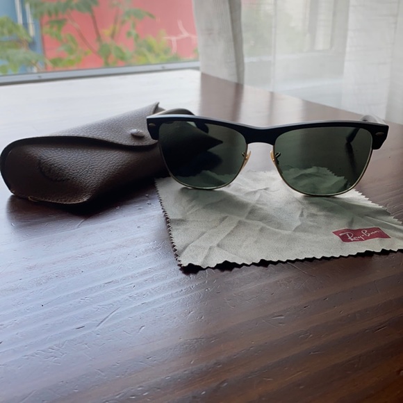 Ray Ban Sunglasses Oversized Clubmaster - Picture 2 of 6